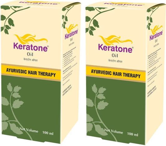 KERATONE OIL 100ML pack of 2
