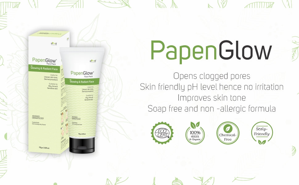 Papenglow face pack 75g pack of 2