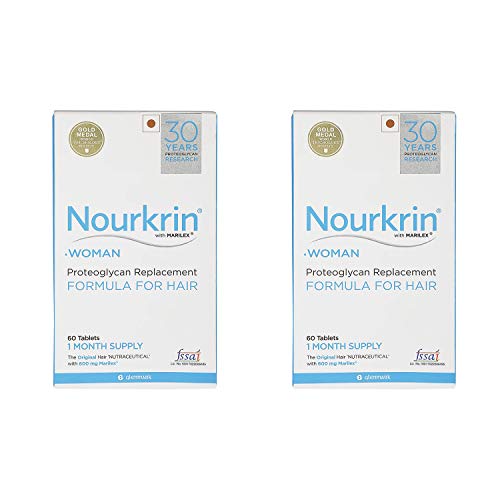 Nourkrin Woman Hair Growth 60 Tablets 1 Month Pack of 2