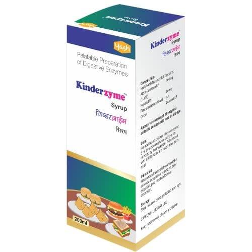 KINDERZYME SYRUP 200ML KarissaKart