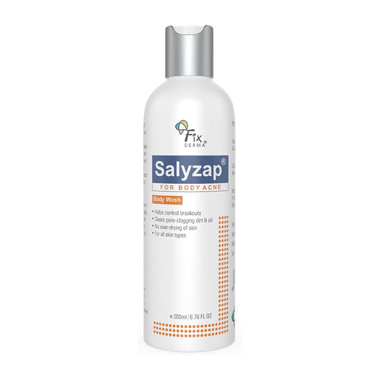 Salyzap for body acne body wash 200ml pack of 2