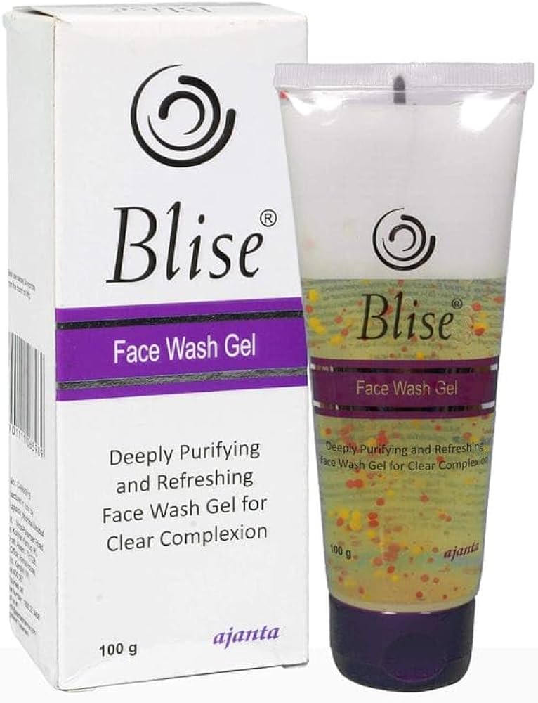 Blise face wash gel 100g pack of 2