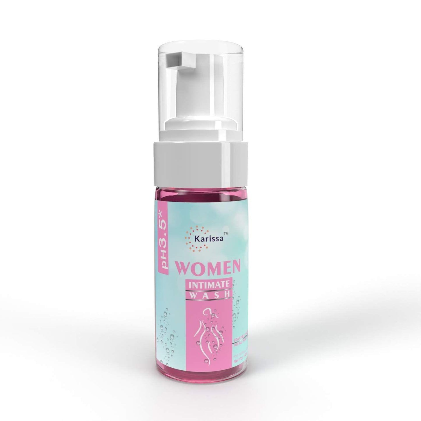 Karissa intimate wash for women 150ml | intimate hygiene wash for women | hygiene wash for women| Sulphate and Paraben Free | Tea tree oil extract | Aloevera Extract| Ph Balance KarissaKart