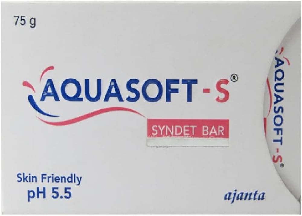Aquasoft S syndet bar 75g pack of 2