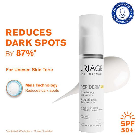 URIAGE DEPIDERM SPF 50+ ANTI DARK SPOT DAYTIME CARE 30ml
