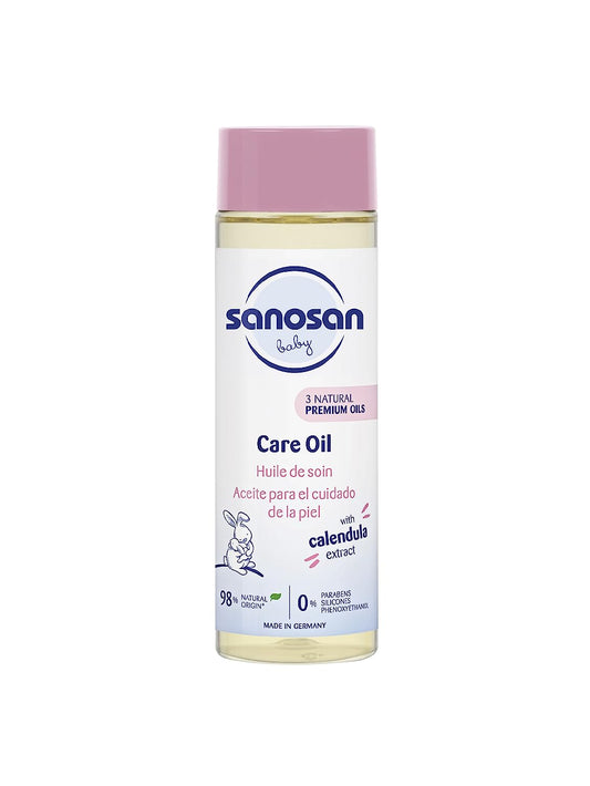 Sanosan baby care oil 200 ml | glowderma