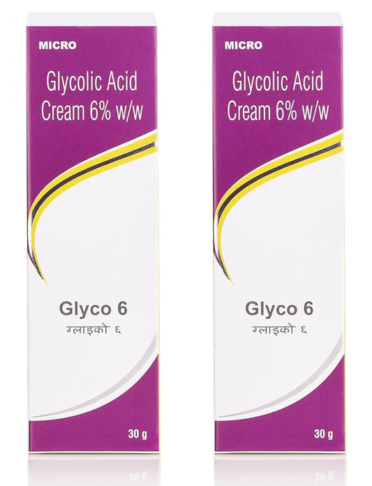 Micro glyco 6 cream 30g (Pack of 2)