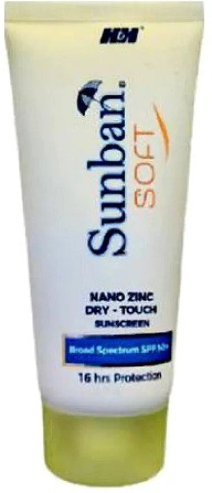 Sunban soft sunscreen spf 50 75g pack of 2