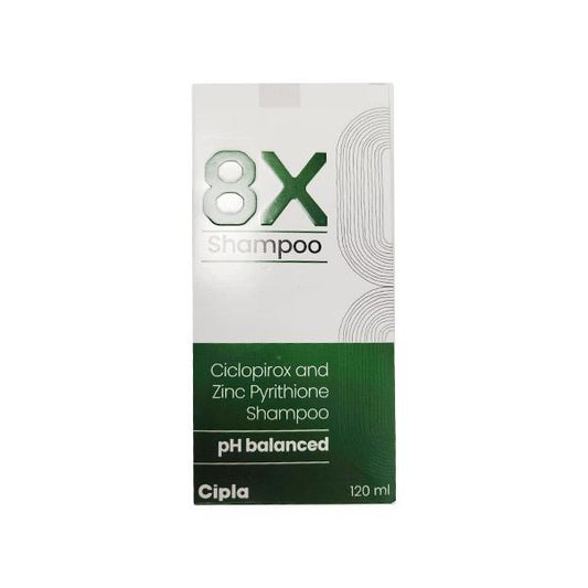 8x shampoo 120ml