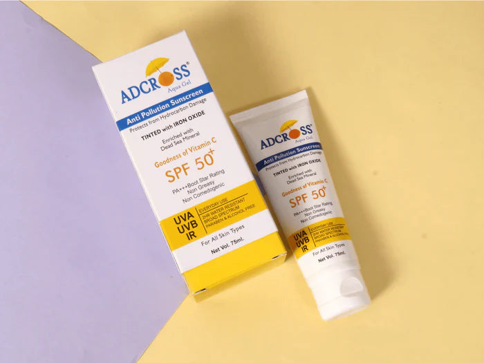 Adcross aqua sunscreen gel 75ml pack of 1