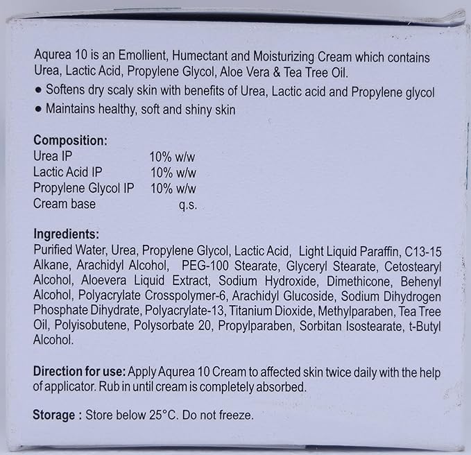 Aqurea 10 Moist-Tube of 100g cream