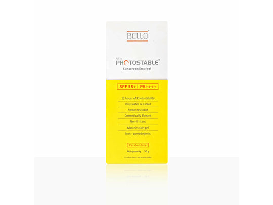 Photostable New SPF 55+ PA++++ Emulgel Sunscreen, 50gm