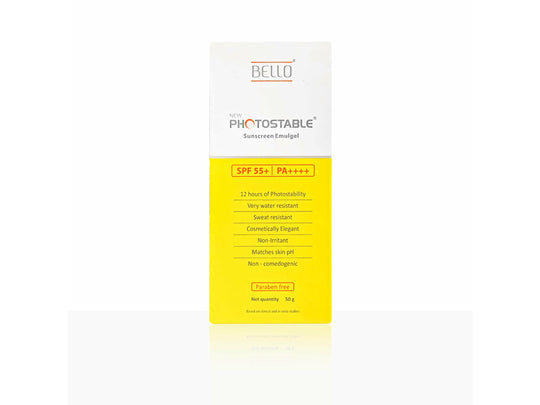 Photostable New SPF 55+ PA++++ Emulgel Sunscreen, 50gm