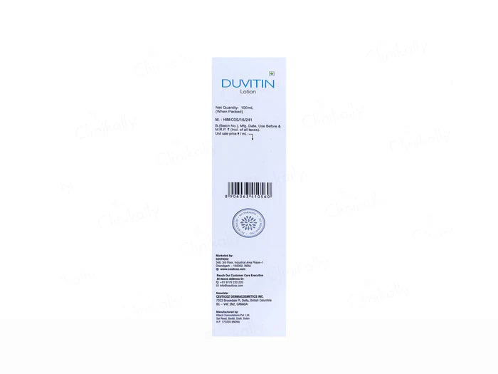 Ceuticoz Duvitin Intensive Moisturising Lotion Benefits