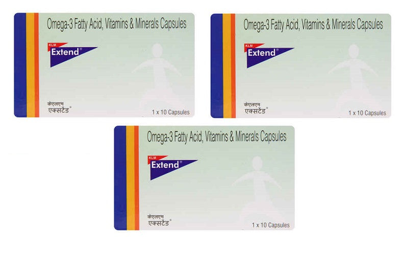 Extend Capsules 1x10 Caps (Pack of 3)