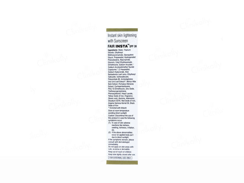 Fair Insta Spf30 Cream 20G