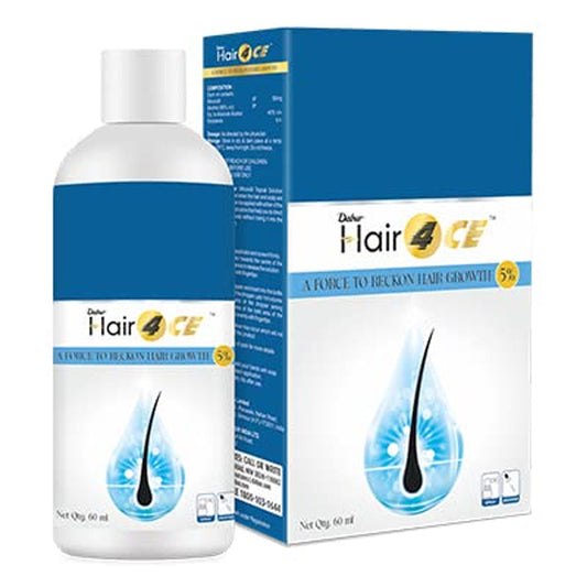 HAIR4CE 5 SOLUTION 60ML|DABUR