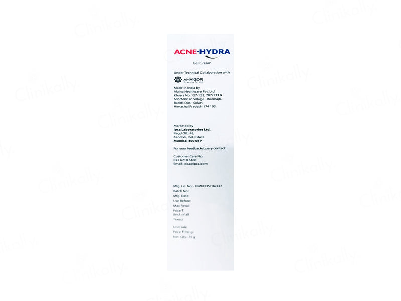 Acne-Hydra Gel Cream 75gm