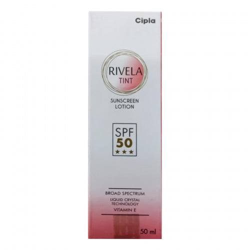 Rivela Tint Sunscreen Lotion SPF 50