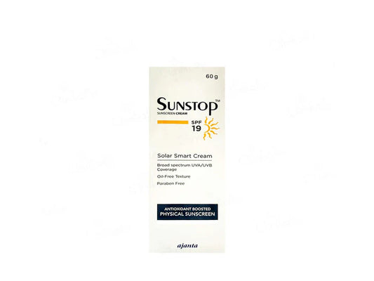 Sunstop Spf 19 Cream 60 Gm