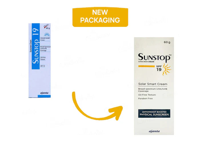 Sunstop Spf 19 Cream 60 Gm
