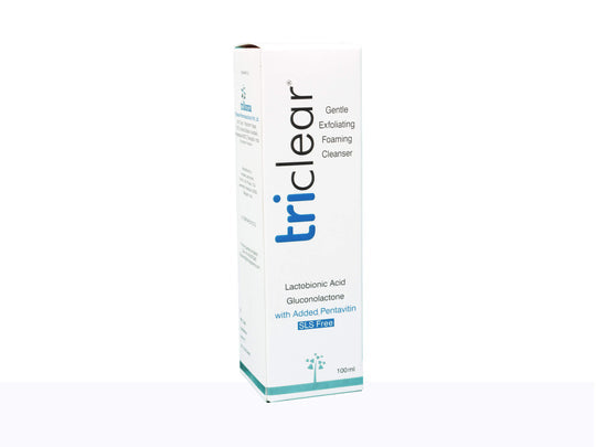 Triclear Gentle Exfoliating Foaming Cleanser 100ML