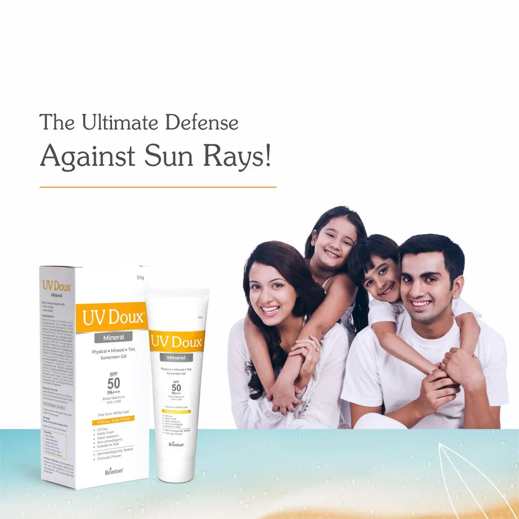 UV Doux mineral sunscreen spf50 50g