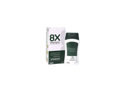 Cipla 8X Anti Dandruff Shampoo 120 ML