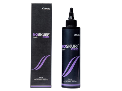 Noskurf Anti Dandruff Lotion /Contains Climbazole, Piroctone Olamine & Zinc Pyrethione, 150 ml