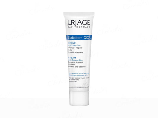 URIAGE BARIDERM CICA CREAM WITH COPPER ZINC-40ML