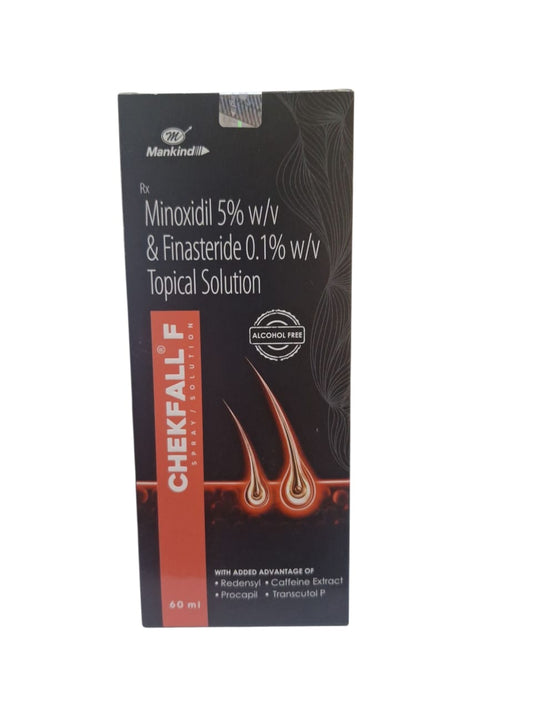 Chekfall-F Topical hair Solution New pack