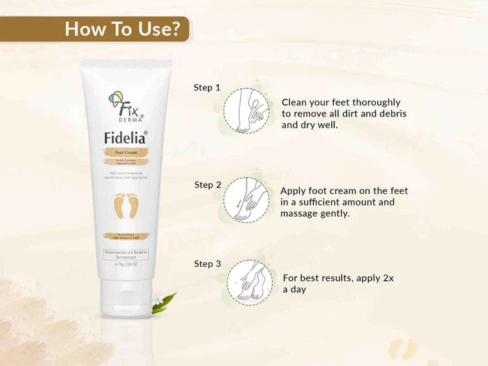 Fixderma Fidelia Foot Cream 75g