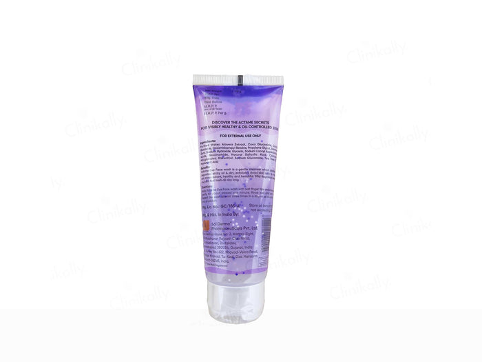 Actame Eva Face Wash for Oily Daily AM/PM Use