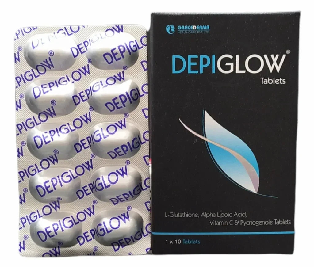 Depiglow tablets 1x10 pack of 3