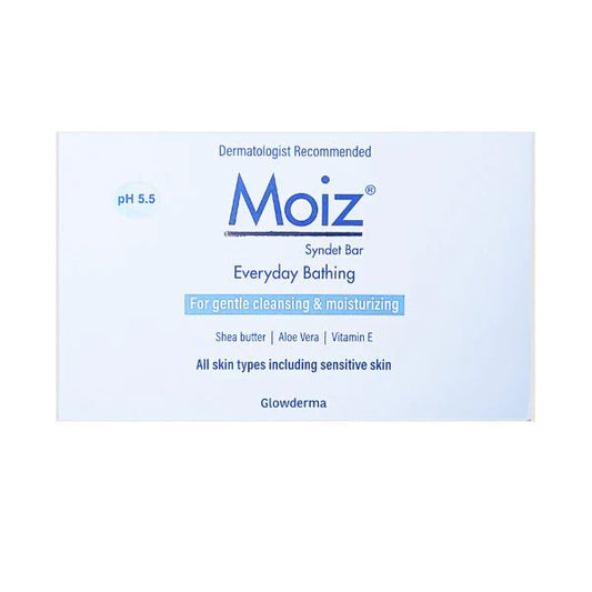 Glowderma Moiz Moisturing Syndet Bar 75 gm by KarissaKart