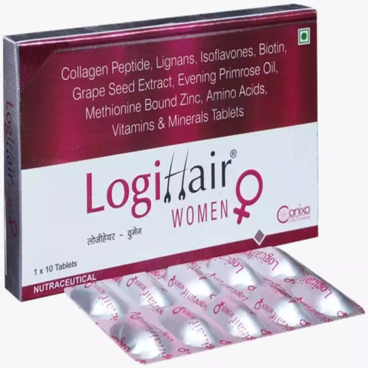 Logihair Women 10strip pack of 3
