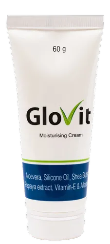 Glovit Aloevera Moisturizing Cream (60 Gm) by KarissaKart