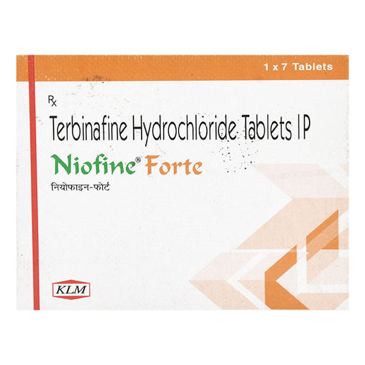 NIOFINE FORTE TAB 1*7TAB|KLM