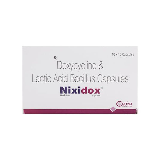 Nixidox Cap pack of 3 strip