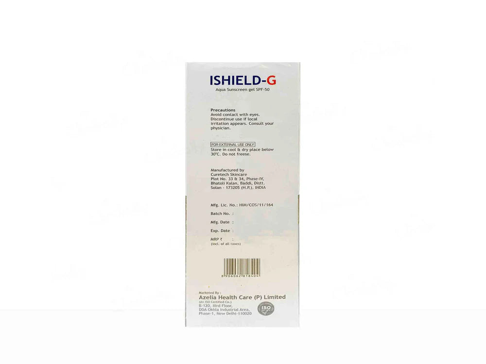 Azelia I Shield G aqua sunscreen gel 75g