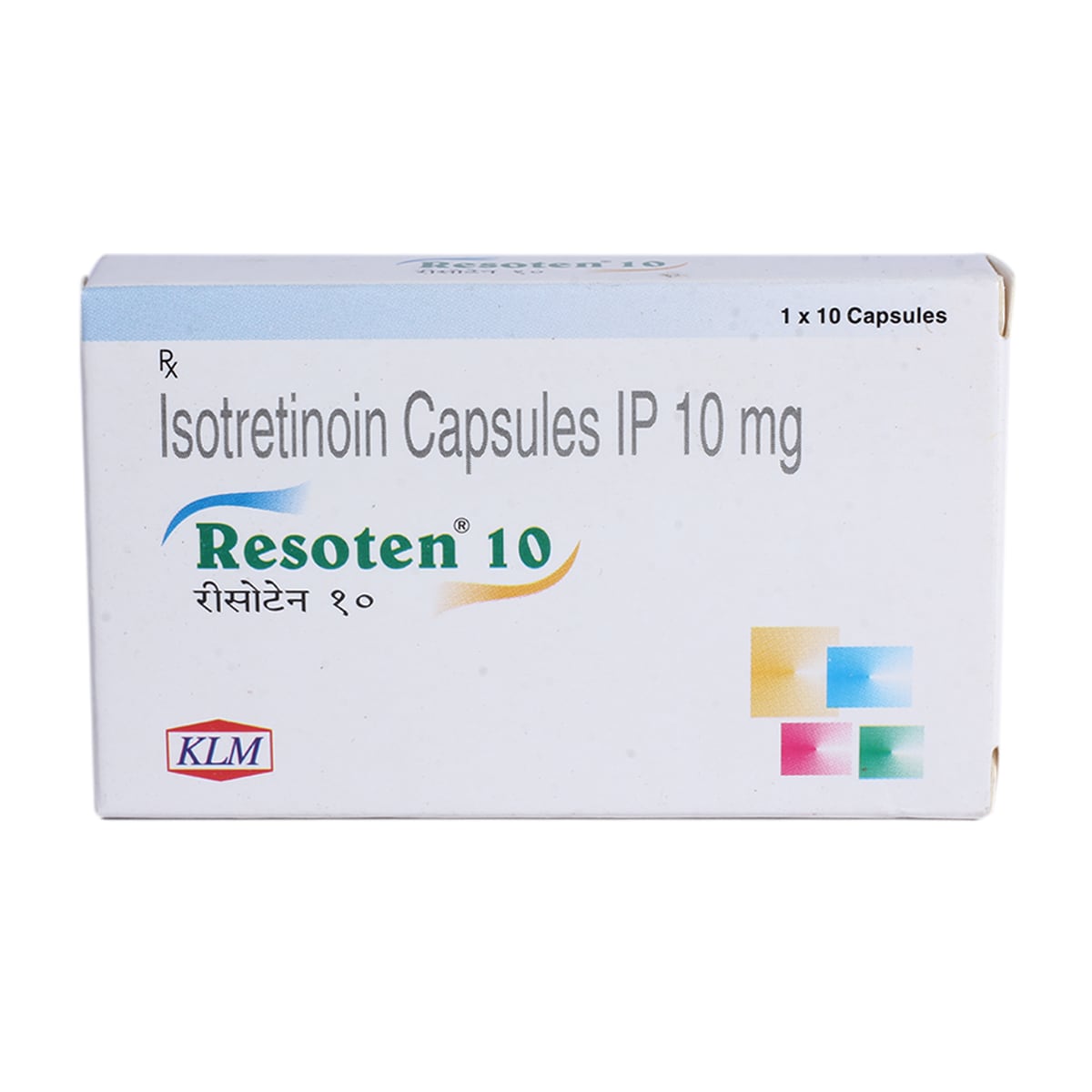 RESOTEN 10 CAP 10 TAB|KLM
