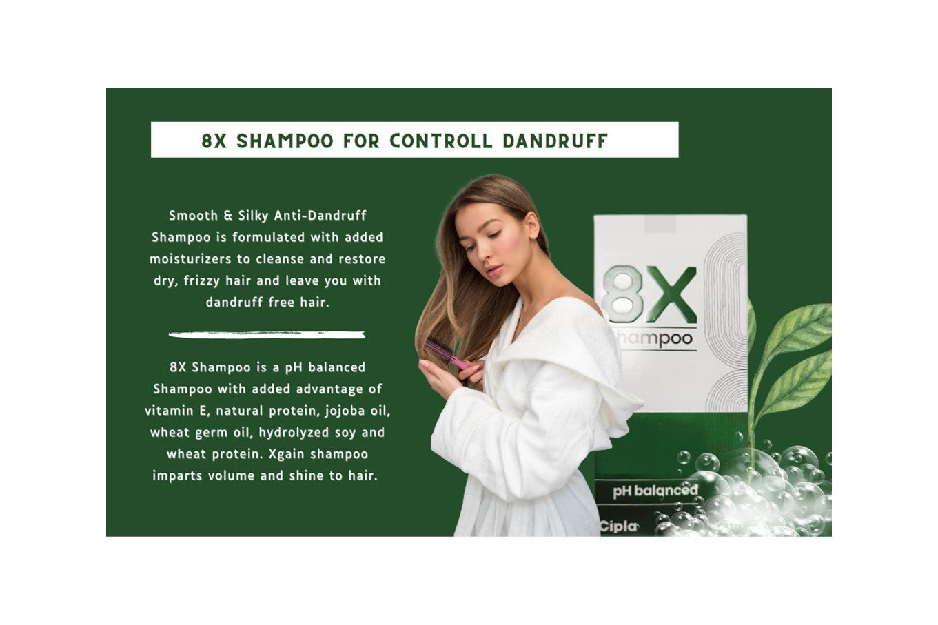 8X Shampoo (120ml)