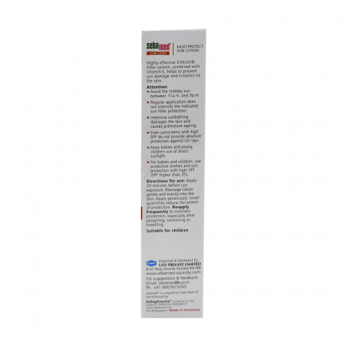 Sebamed Multi Protect Sun Lotion SPF 50+, 150ml