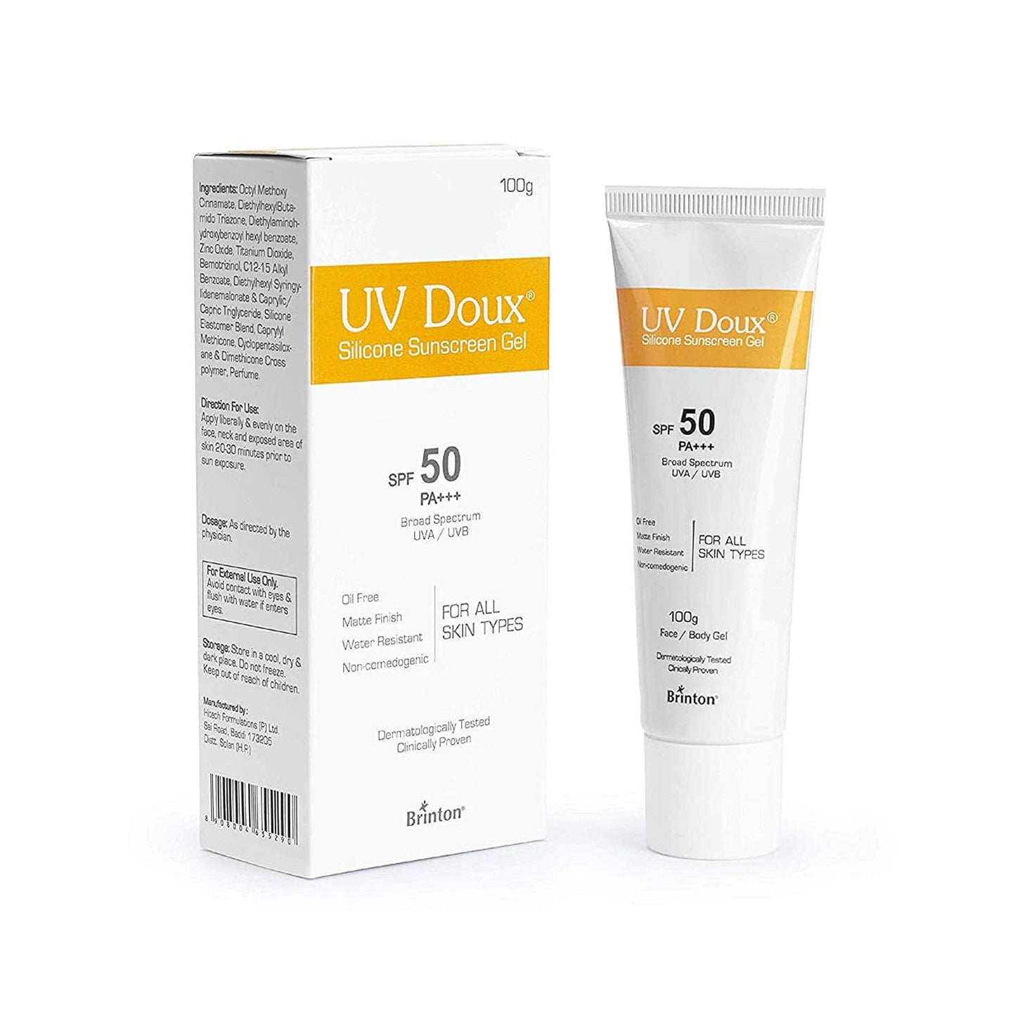UV Doux Sunscreen Gel, 100gm