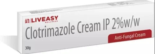 Liveasy clotrimazole anti fungal cream 30g