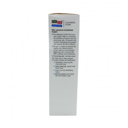 Sebamed Clear Face Cleansing Foam, 150ml