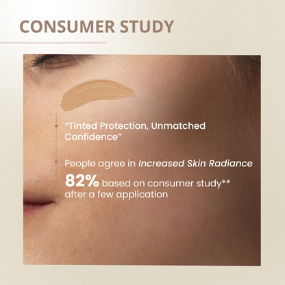 Seekcaus Tinted Sunscreen Gel SPF 50 PA++++