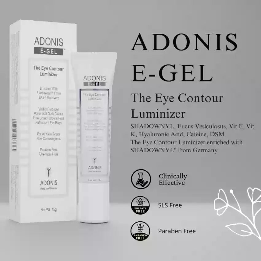Adonis E gel eye contour luminizer 15g