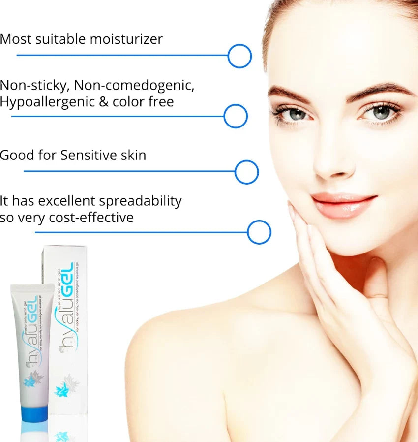 Hyalu hyaluronic acid gel 30g pack of 2