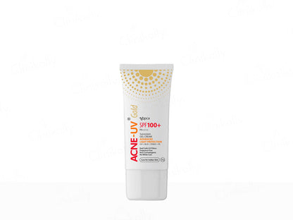 Acne-UV Gold Sunscreen Gel Cream SPF 100+ PA++++